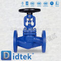 Didtek 100% Test DIN Bellows Globe Valve